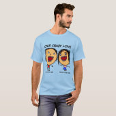 T-shirt Notre Dingue Amour (Devant entier)