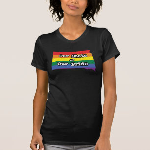 T-shirt Notre État de notre fierté Dakota du Sud