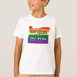 T-shirt Notre État de notre fierté  Oregon