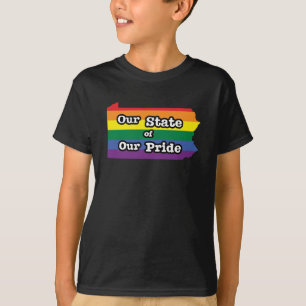 T-shirt Notre État de notre fierté  Pennsylvanie