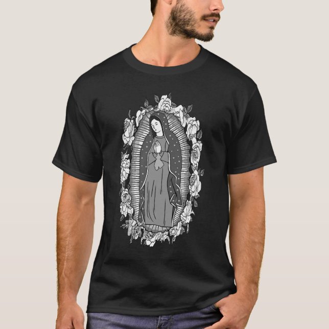 T-shirt Notre Madame de Guadalupe, VIERGE DE GUADALUPE (Devant)