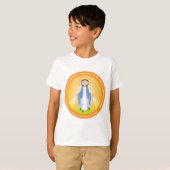 T-shirt Notre Madame de la médaille miraculeuse (Devant entier)