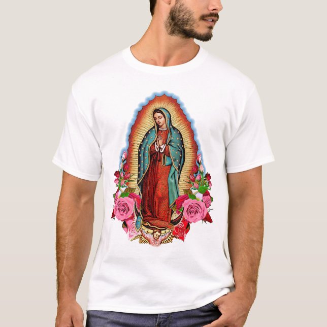T-shirt Notre Madame de Vierge Marie de Guadalupe (Devant)