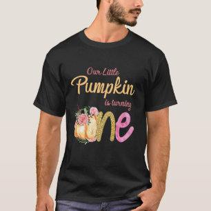 T-shirt Notre petit Citrouille fête son 1er anniversaire à