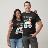 T-shirt Notre premier Noël en tant que M. et Mme Matching  (Unisexe)