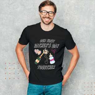 T-shirt Notre première chemise à Fête des pères, chemise à