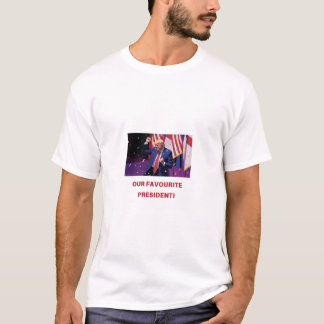 T-shirt NOTRE PRÉSIDENTE PRÉFÉRÉE Meilleur cadeau pour cou