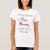 T-shirt Notre Prince Harry Patriotic USA Royal Mariage Fun (Devant)