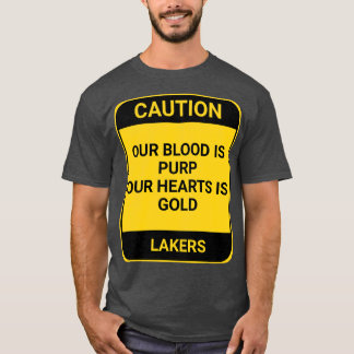 T-SHIRT NOTRE SANG EST DE POURSUIVRE NOS COEURS EST OR