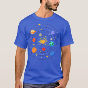 T-shirt Notre Système Solaire Science Education - Cosmolog