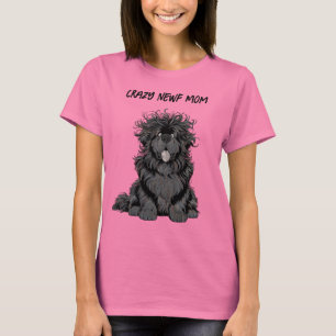 T-shirt Notta Bear Crazy Newf Maman