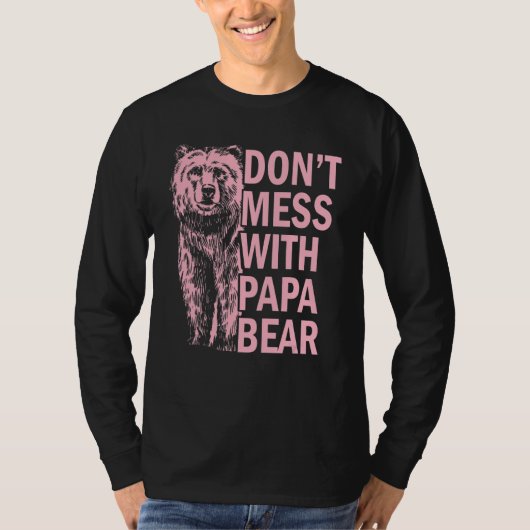 T-shirt N'oublie pas Papa Bear (Devant)