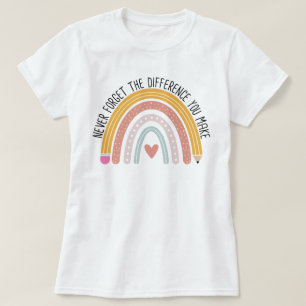 T-shirt N'oubliez jamais la différence que vous faites, Do