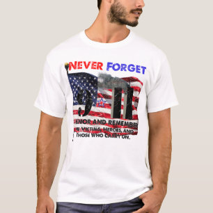 T-shirt N'oubliez jamais le 11 septembre