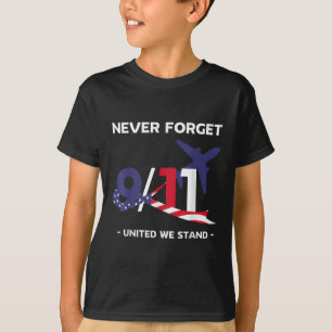 T-shirt N'oubliez jamais le 11 septembre 2001