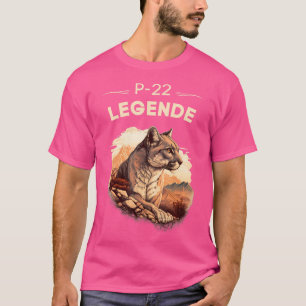 T-shirt N'oubliez jamais le P-22 Mountain Lion Griffith Mo