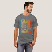 T-shirt N'oubliez jamais les disquettes VHS et Cassetteape (Devant entier)