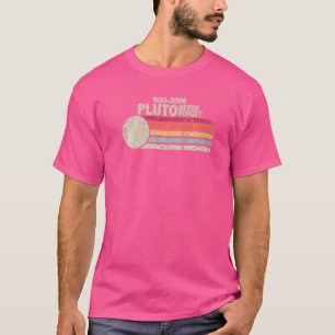 T-shirt N'oubliez jamais Pluto 1930 2006 Sciences spatiale
