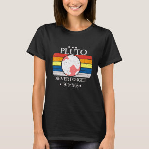T-shirt N'Oubliez Jamais Pluton Retro Art Of Baby Planet I