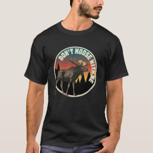 T-shirt N'OUBLIEZ PAS AVEC MOI À L'EXTÉRIEUR ET AU Camping