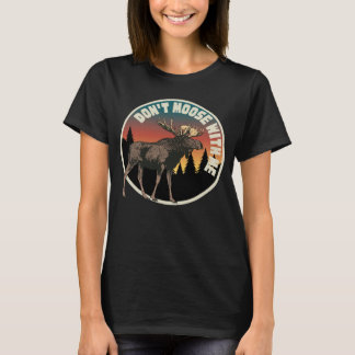 T-shirt N'OUBLIEZ PAS AVEC MOI À L'EXTÉRIEUR ET AU Camping