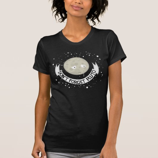 T-shirt N'oubliez pas Pluton (Devant)