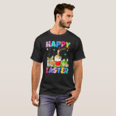 T-shirt Nouilles Joyeuses Coupe de lapin de Pâques Nouille (Devant entier)
