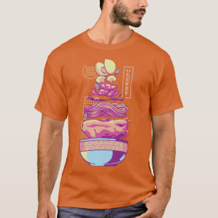 T-shirt Nouilles Neon Core Ramen par Tobe Fonseca