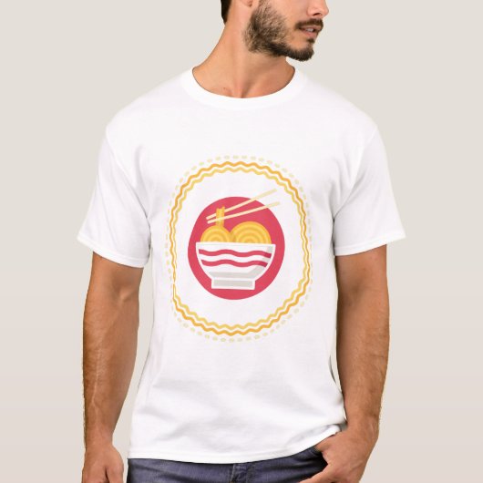 T-shirt nouilles ramen (Devant)