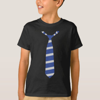 T-shirt nouilles rayées - cravate
