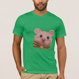 T-shirt nounours avec ruban