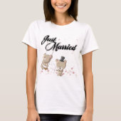 T-shirt Nounours mariés (Devant)