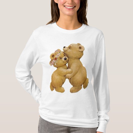 T-shirt Nounours mignon de danse (Devant)