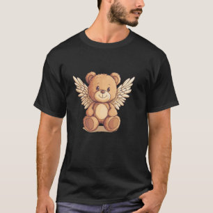 T-shirt Nounours Teddy Bear avec ailes d'ange pour garçons