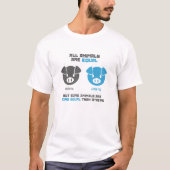 T-shirt Nourrir le cochon, gland (Devant)