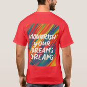 T-shirt Nourrir vos rêves (Dos)