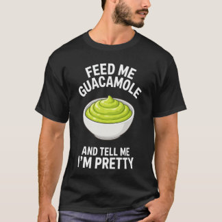 T-shirt Nourris-moi de guacamole