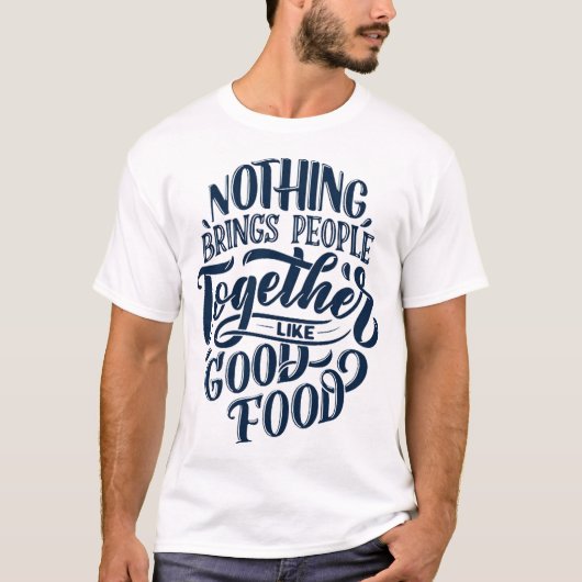 T-shirt nourriture (Devant)