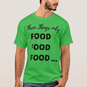 T-shirt nourriture