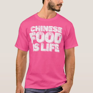 T-shirt Nourriture Chinoise Est La Vie fille