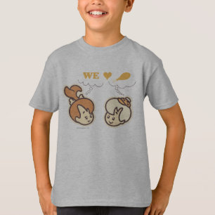 T-shirt Nourriture d'amour de PEBBLES™ et de BAMM-BAMM™