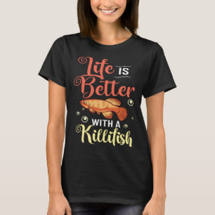 T-shirt Nourriture d'aquarium de poisson clown Killifish R