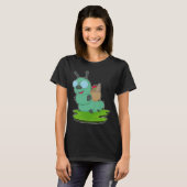 T-shirt Nourriture de chenille (Devant entier)