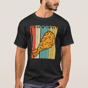 T-shirt Nourriture de poulet frit
