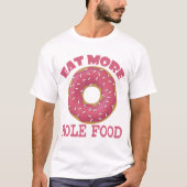 T-shirt Nourriture de trou (Devant)
