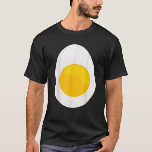 T-shirt Nourriture drôle Halloween Dévilé Costume d'oeuf A