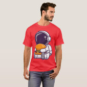 T-shirt nourriture drôle rétro (Devant entier)