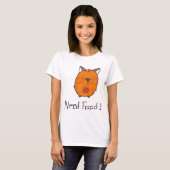 T-shirt nourriture du besoin (Devant entier)