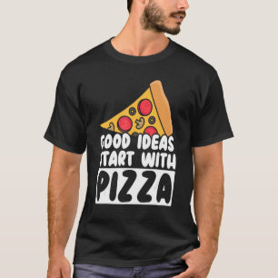 T-shirt Nourriture italienne Pizza