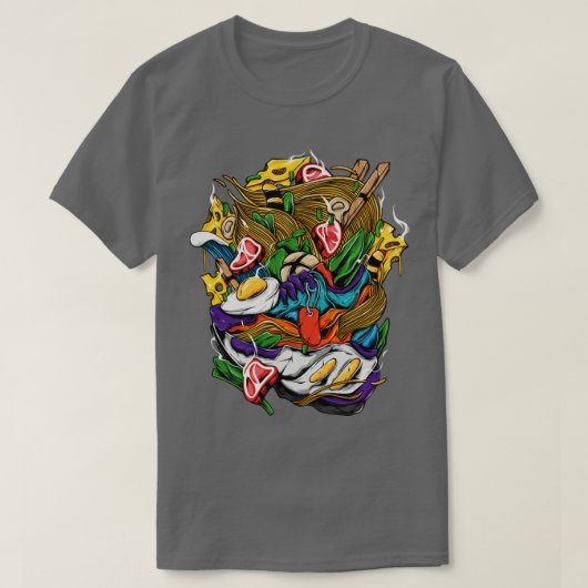 T-shirt Nourriture japonaise2 (Design devant)